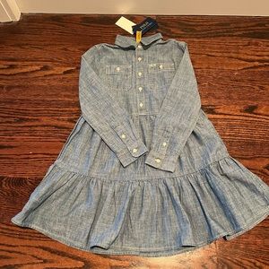 Ralph Lauren Chambray Dress- 6x